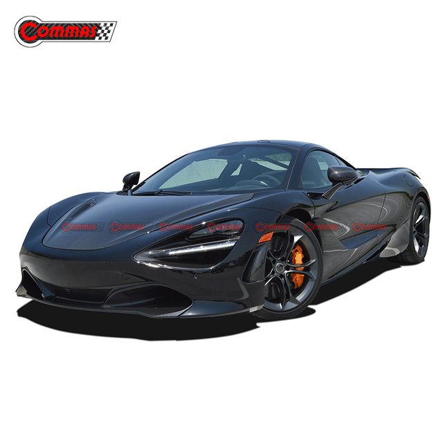 ฝาครอบเครื่องยนต์หน้า OEM Style Dry Carbon สำหรับ Mclaren 720S