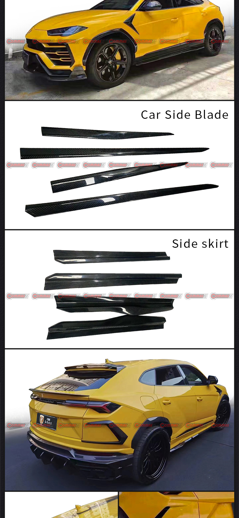 ชุดแต่งสไตล์ Lamborghini Urus Mansory