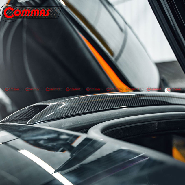 Novitec Style คาร์บอนไฟเบอร์หลังคารถ Air Scoop สำหรับ Mclaren 720S Coupe