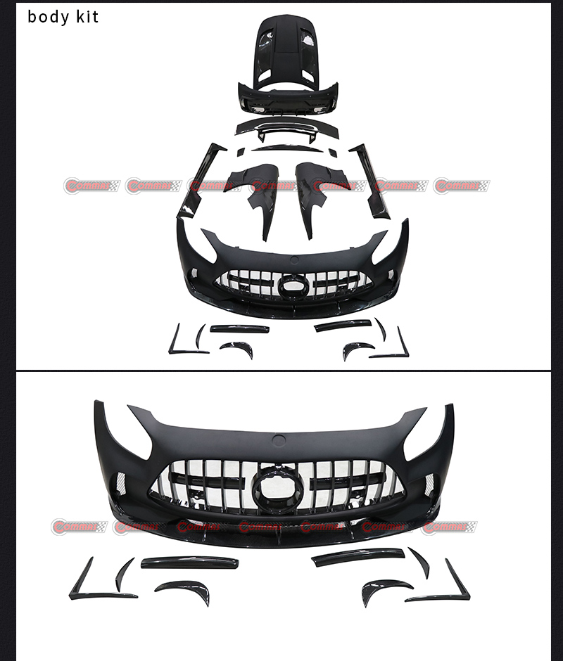 ชุดแต่ง Mercedes benz amg gt ซีรีส์สีดำ