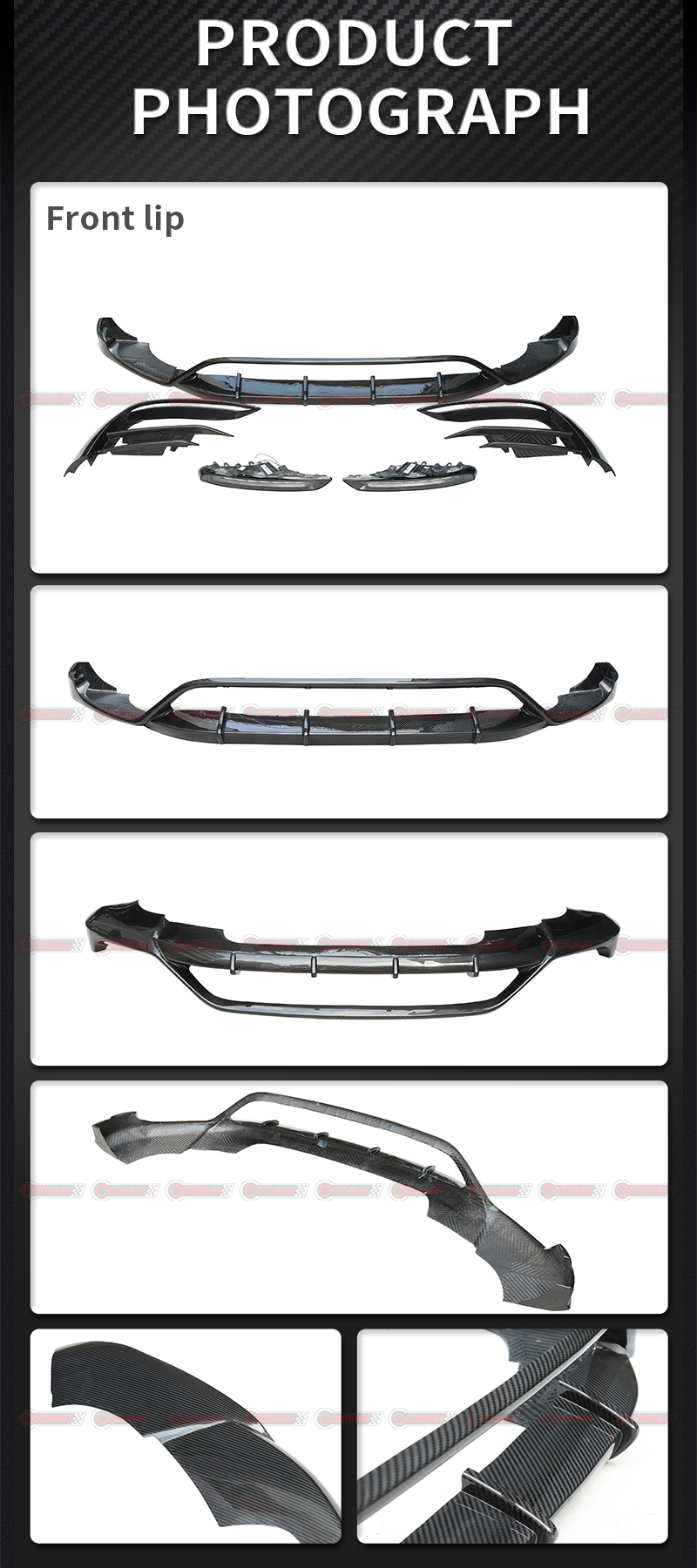 กันชนหน้าทรงตัวท็อปรถmercedes benz gle