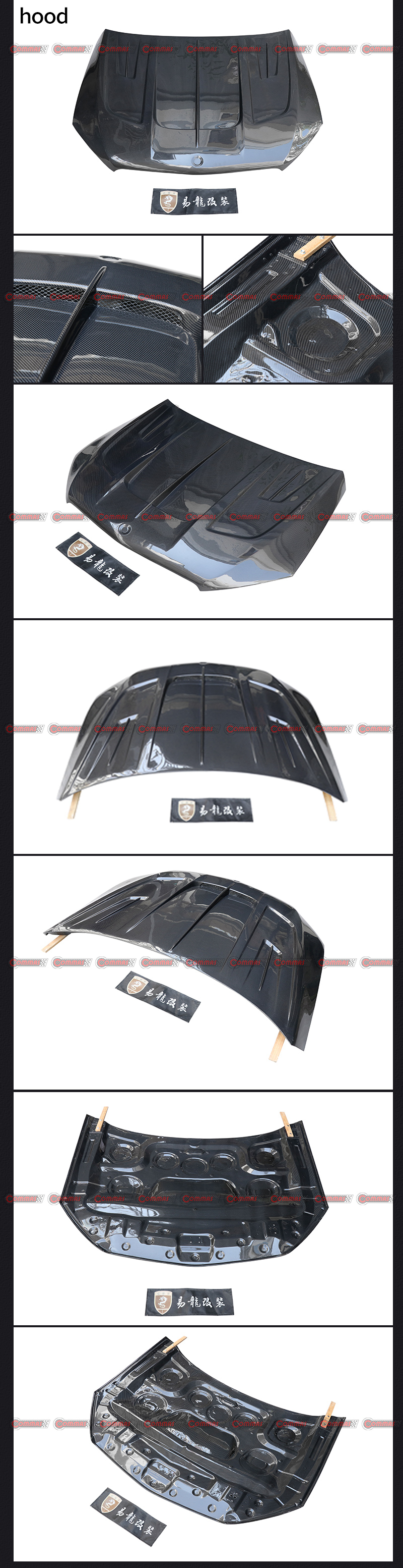 ครอบเครื่องทรง Larte สำหรับ Mercedes Benz GLE