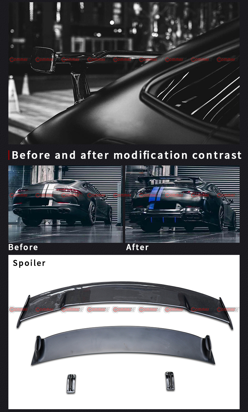 สปอยเลอร์หลัง ทรง GTR Mercedes benz amg gt