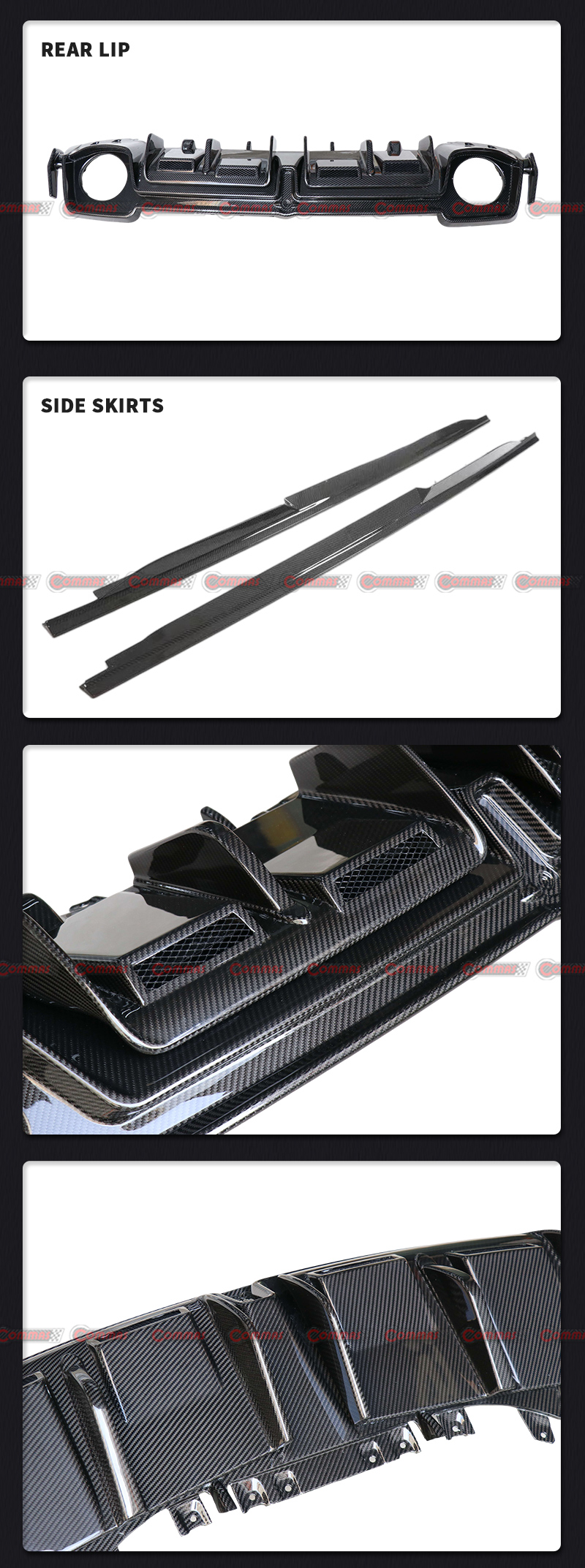 ชุดแต่ง Audi R8 คาร์บอนไฟเบอร์