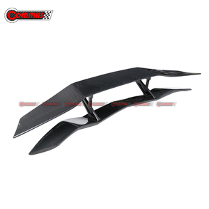 Pur Style Carbon Fiber Rear Racing Spoiler Wing สำหรับ Lamborghini Aventador