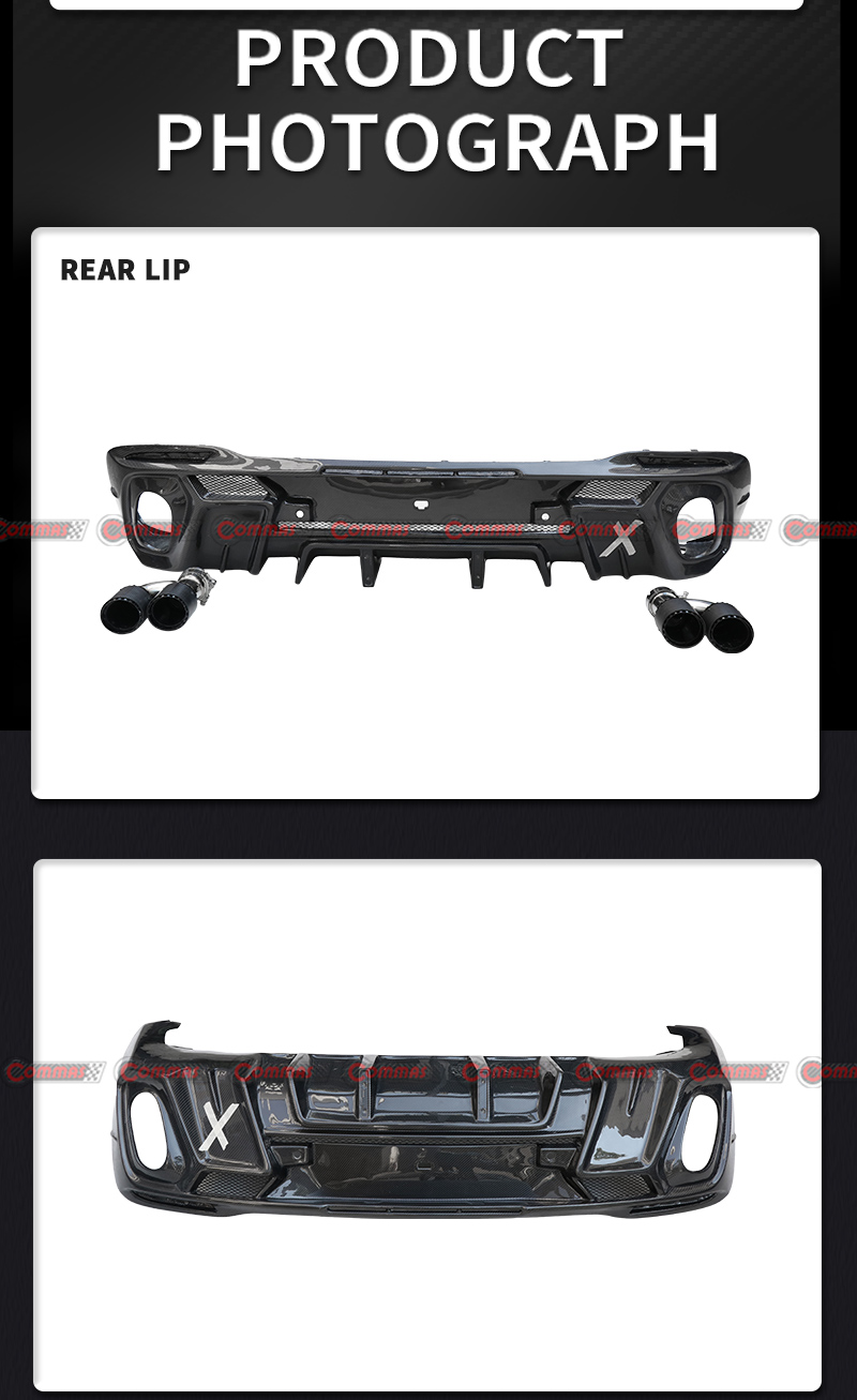 ดิฟฟิวเซอร์หลัง mercedes benz gle larte