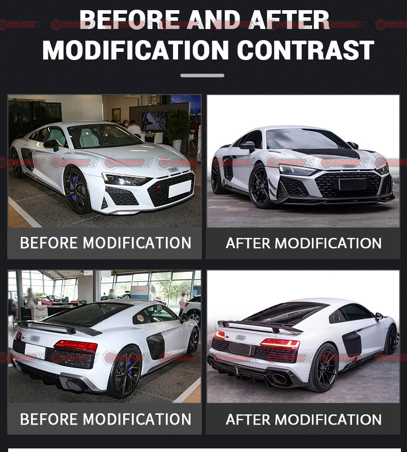 ชุดแต่ง Audi R8 คาร์บอนไฟเบอร์