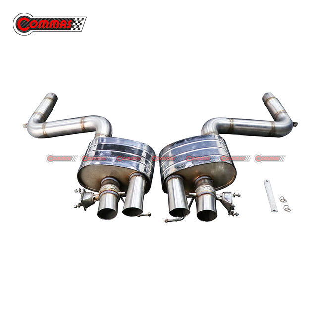 Quicksilver Style Stainless Steel Muffler Pipe ท่อไอเสียรถยนต์สำหรับ Bentley Continental GT