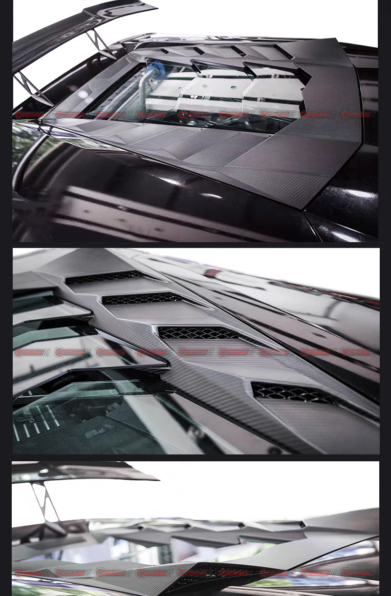 ฝาครอบเครื่องยนต์ lambroghini huracan ของ Mansory