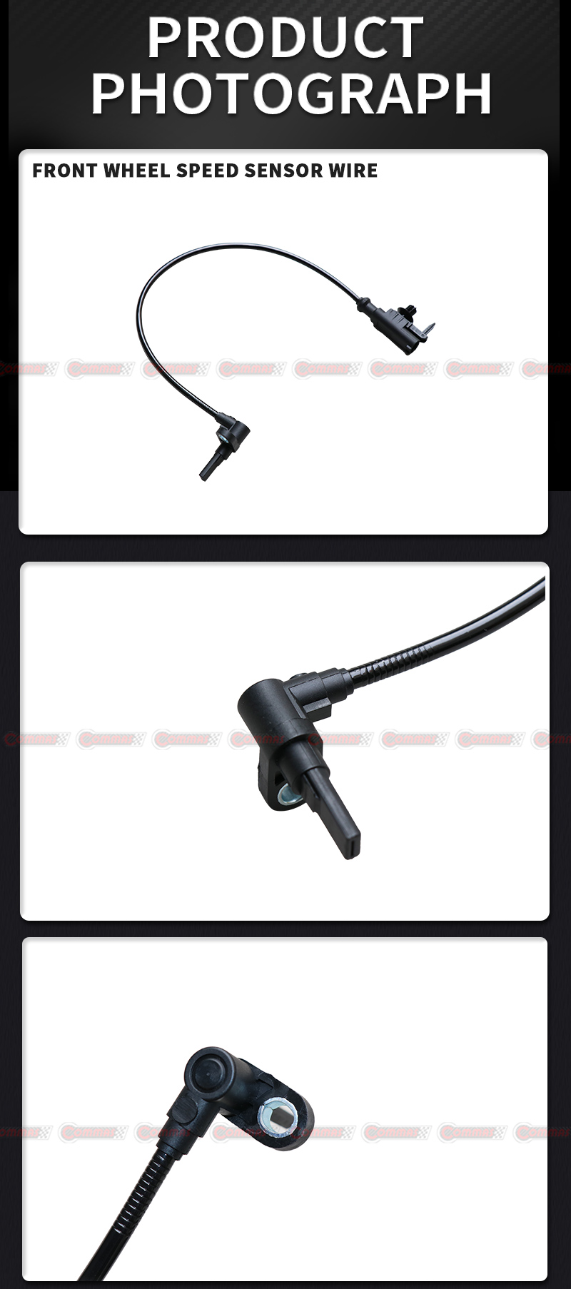 สายเซ็นเซอร์ความเร็วล้อหน้า Mclaren 650 540 72 Oem