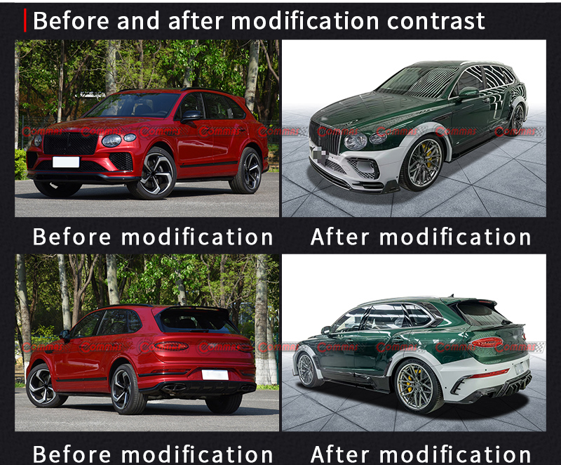 ชุดแต่ง Bently Bentayga Mansory