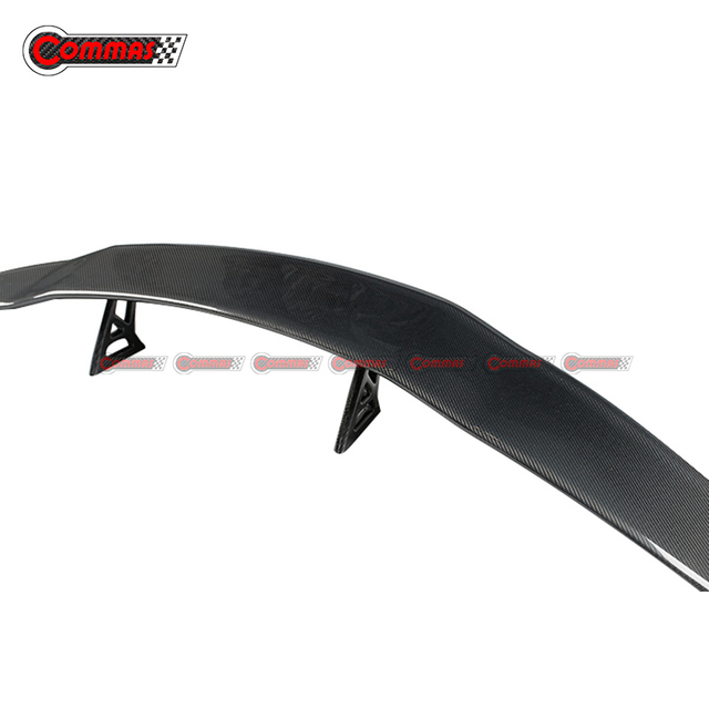 Mansory Style 3K Carbon Glossy Car Rear Trunk Spoiler Wing สำหรับ Lambor Huracan Lp610