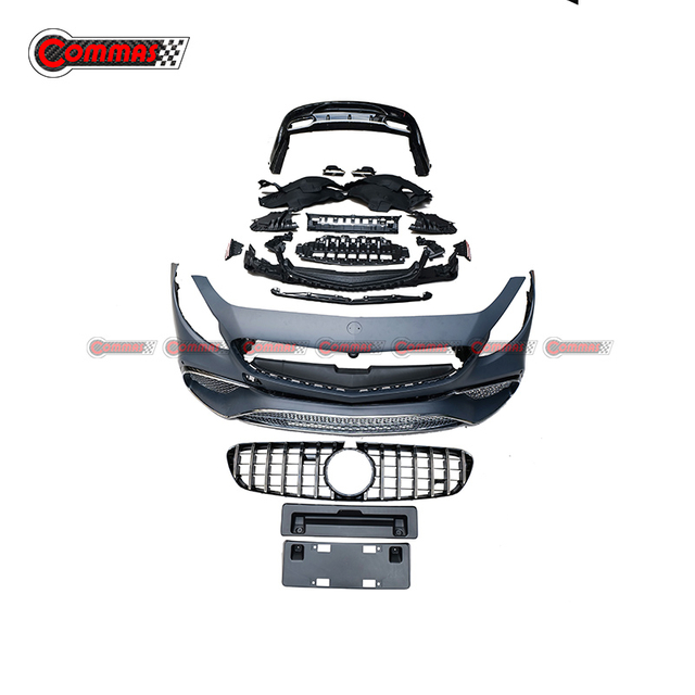 ชุดร่างกายคาร์บอนไฟเบอร์ AMG สไตล์สำหรับ Mercedes Benz S Class Coupe S63