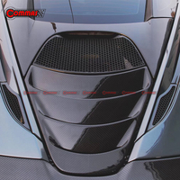 OEM Style Carbon Fiber Rear Trunk Engine Cover สำหรับ Mclaren 720S