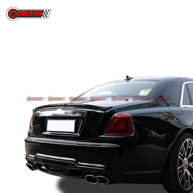สปอยเลอร์หลัง Ducklid คาร์บอนไฟเบอร์ 3K สำหรับ Rolls Royce Ghost