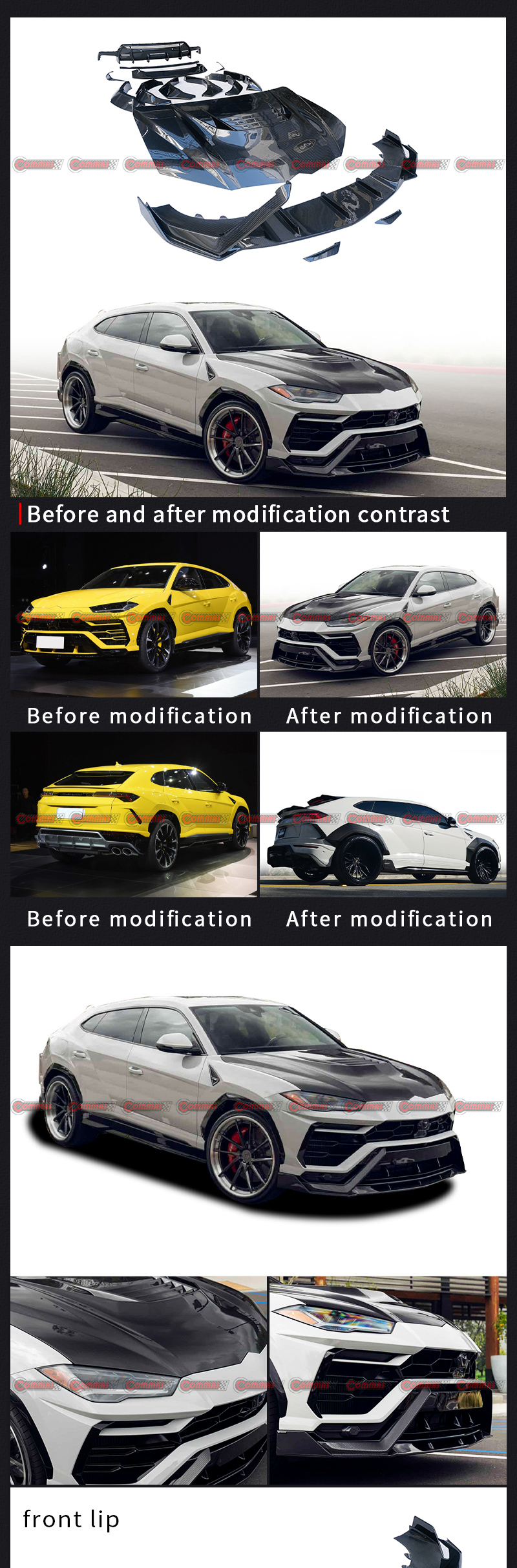 ชุดแต่งลัมโบรกีนี อูรัส วอร์สไตเนอร์