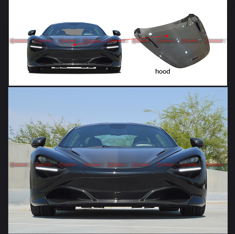 ฝากระโปรงหน้าคาร์บอน สำหรับ Mclaren 720S
