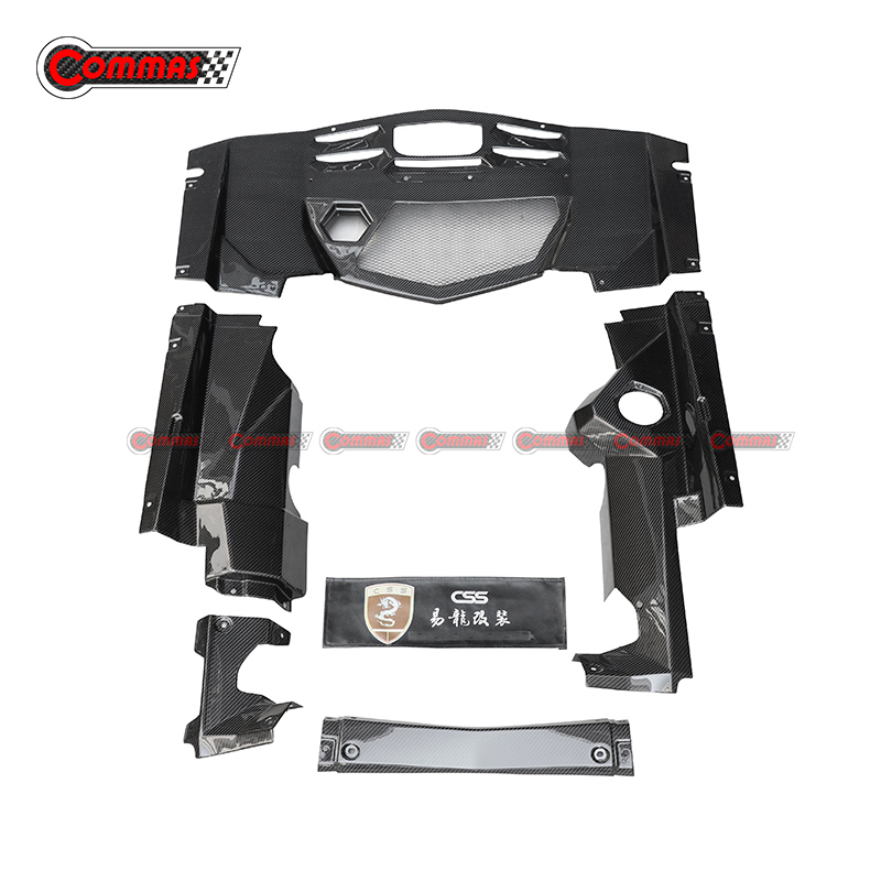 ภายในเครื่องยนต์คาร์บอนไฟเบอร์ Lamborghini LP700