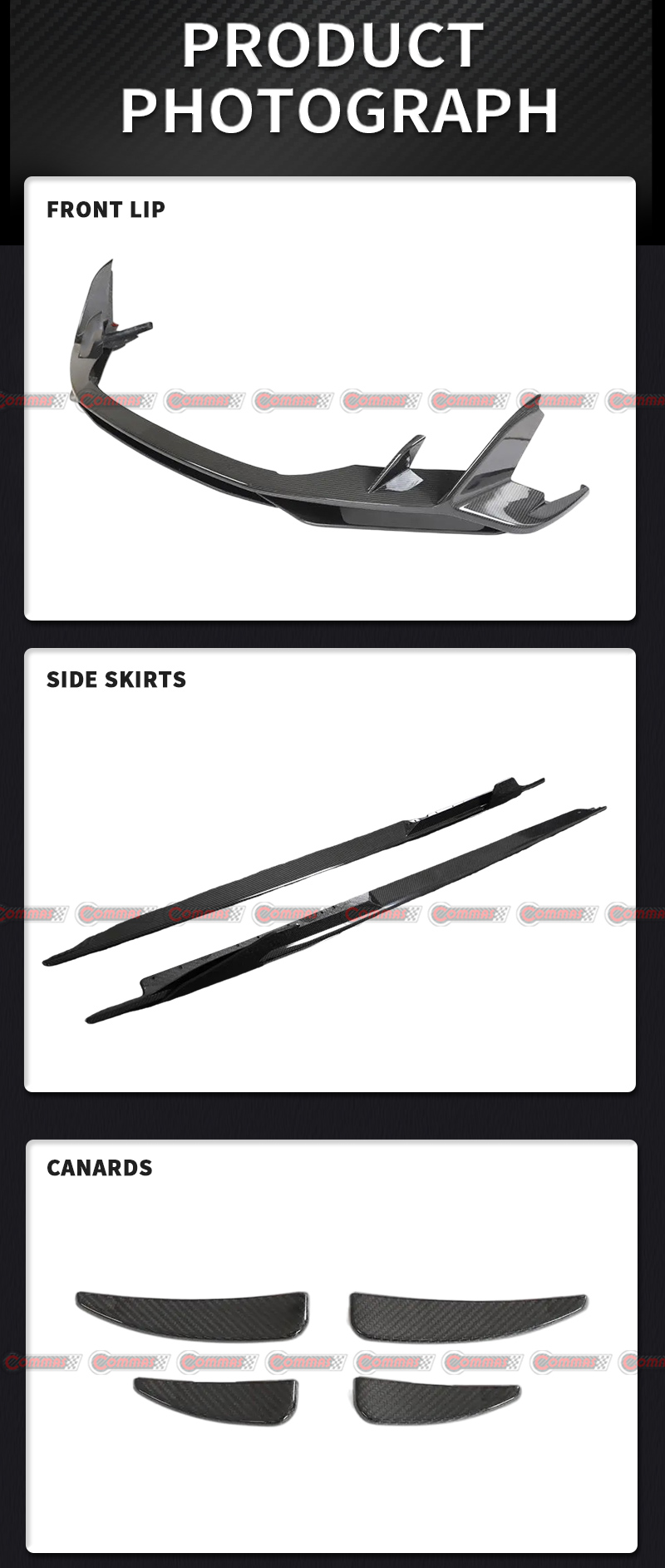 ชุดแต่ง Audi R8 คาร์บอนไฟเบอร์