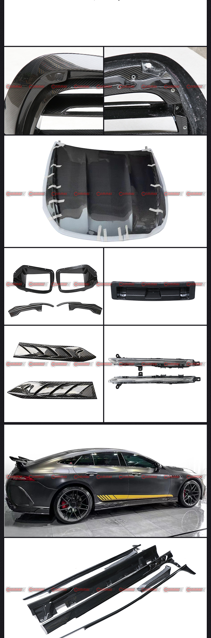 ชุดแต่งท็อปคาร์ Mercedes benz amg gt