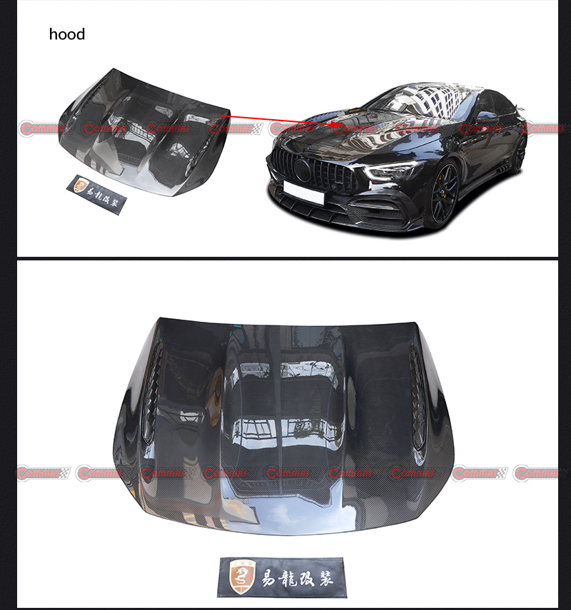 ฝาครอบเครื่องตัวท็อปรถmercedes benz amg gt