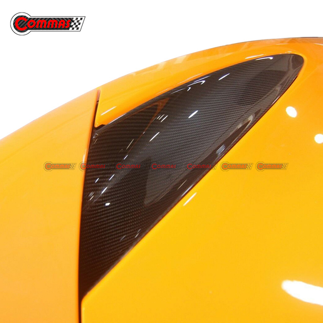 ฝาครอบช่องดักอากาศด้านหลังคาร์บอนไฟเบอร์สำหรับ Mclaren 720S