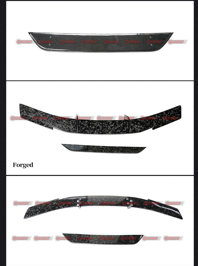 Lamborghini Huracan Lp610 ปีกหลังคาร์บอนไฟเบอร์แห้ง