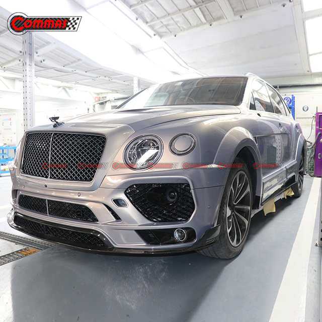 ชุดแต่ง Mansory คาร์บอนไฟเบอร์ครึ่งคันสำหรับ Bentley Bentayga