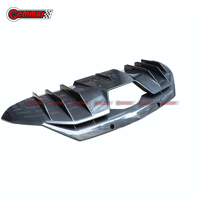 ลิ้นดิฟฟิวเซอร์หลังคาร์บอนไฟเบอร์สไตล์ Oem สำหรับ Lamborghini Aventador LP740