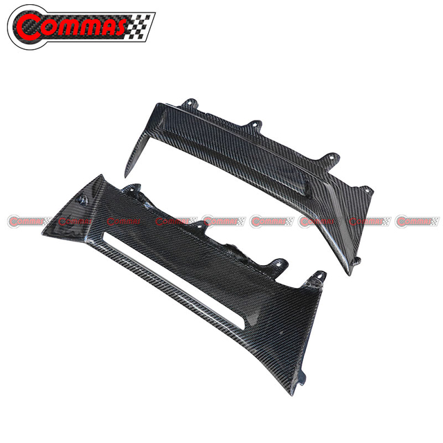 Novitec สไตล์คาร์บอนไฟเบอร์บังโคลนหลังด้านข้างช่องระบายอากาศสำหรับ Lamborghini Aventador Lp700