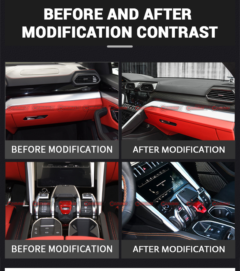 lambroghini urus เปลี่ยนอุปกรณ์ตกแต่งภายใน