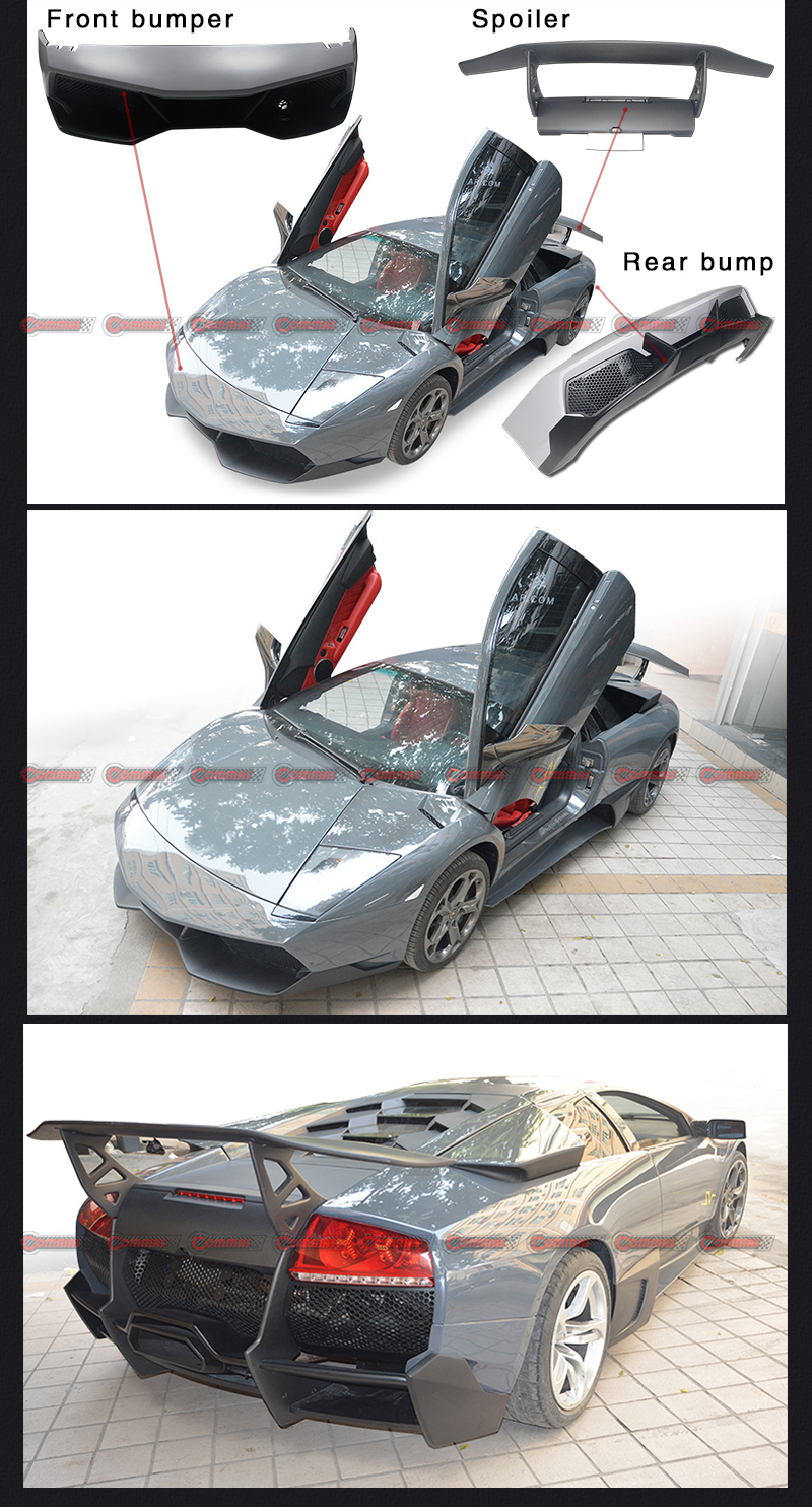 ชุดแต่ง lp670 สำหรับ lambroghini murcielago lp640