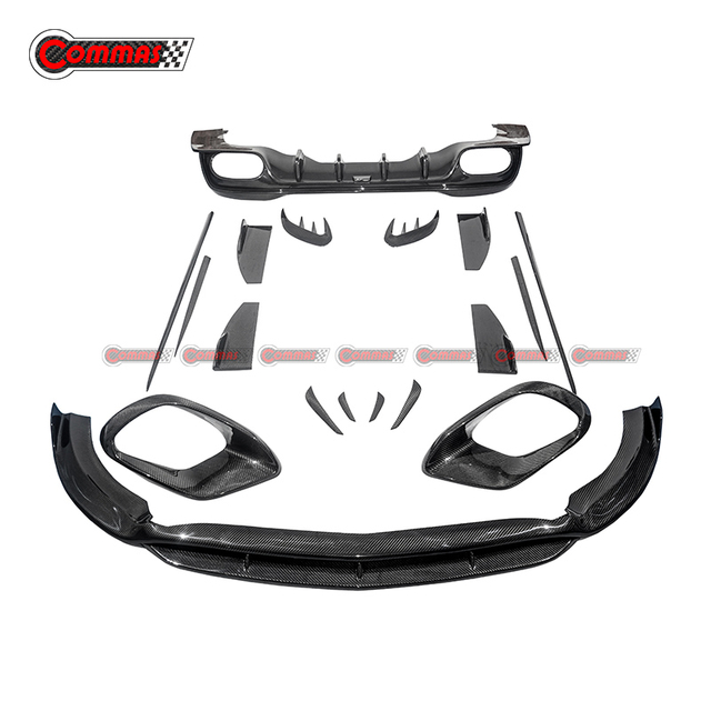 ชุดแต่งรอบคัน Carbon Fiber สไตล์ Commas สำหรับ Mercedes Benz CLA W118 CLA35AMG