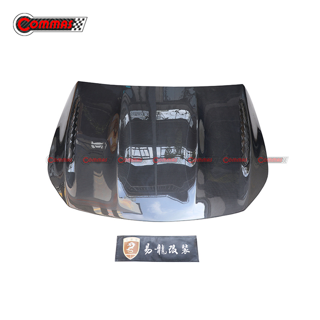 Topcar สไตล์คาร์บอนไฟเบอร์ฝาครอบเครื่องยนต์สำหรับ Mercedes Benz AMG GT50 GT53 GT63