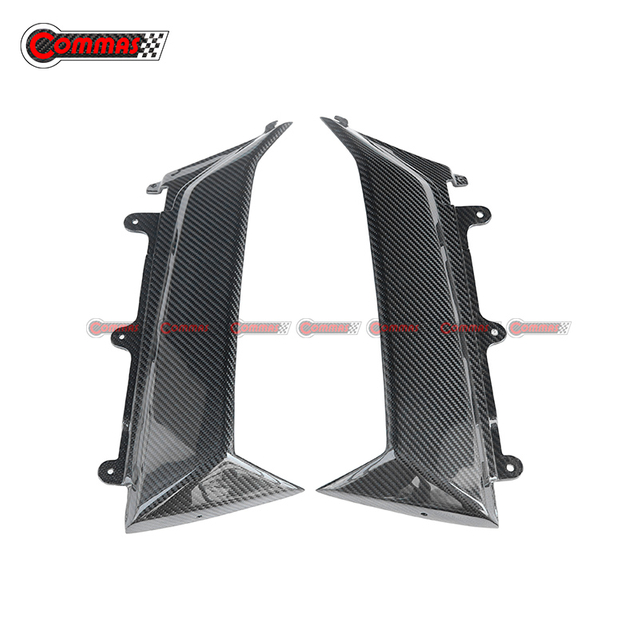 Oem สไตล์คาร์บอนไฟเบอร์รถด้านหลัง Fender Vents สำหรับ Lamborghini Aventador Lp700 