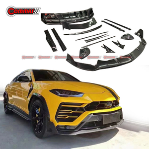 ชุดแต่งรอบคัน Mansory Carbon สำหรับ Lamborghini Urus ลิ้นหน้าสเกิร์ตข้างดิฟฟิวเซอร์หลัง 