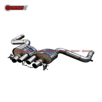 Quicksilver Style Stainless Steel Muffler Pipe ท่อไอเสียรถยนต์สำหรับ Bentley Continental GT