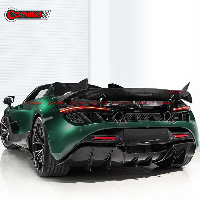 ลิปดิฟฟิวเซอร์หลัง Carbon Fiber Topcar สำหรับ Mclaren 720S